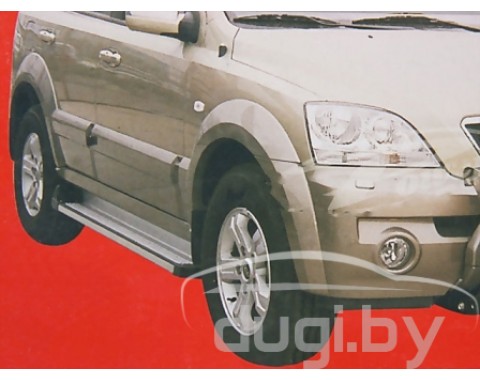 Боковые подножки "Nitro" для Kia Sorento